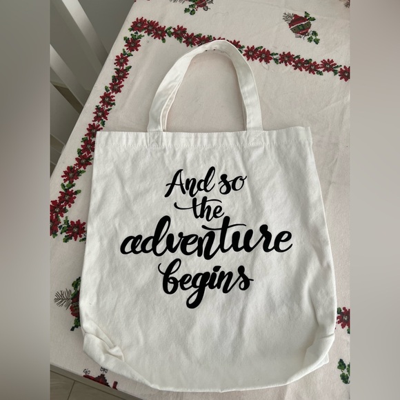 And so the adventure begins tote - Picture 1 of 2